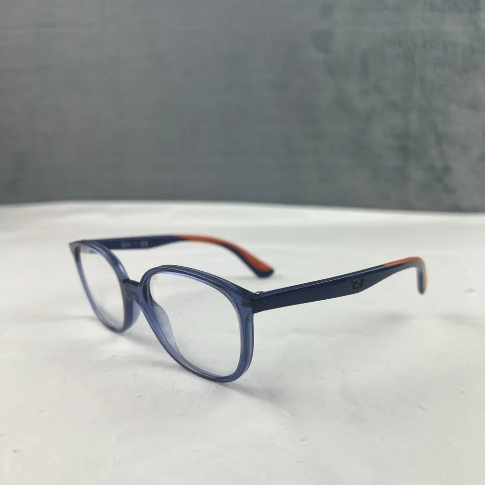 Ray-Ban RB1586 3775 Kids Eyeglasses FRAMES ONLY 49-16-130 Blue Orange Full Rim